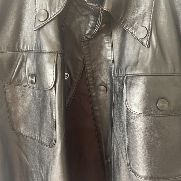 Men leather Jacket - Picture 4 of 6
